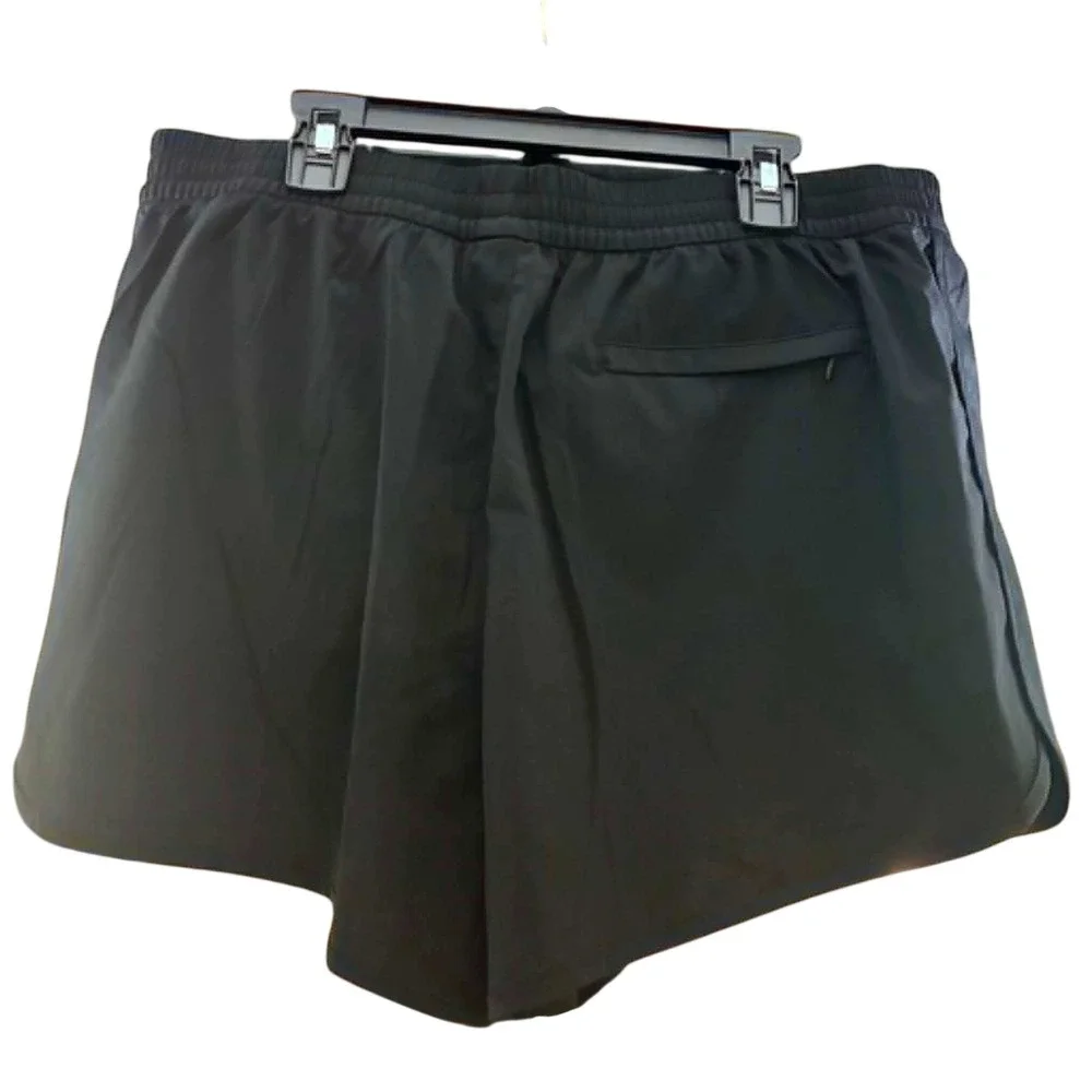 Victoria's Secret Running Shorts Womens L Black Activewear Athletic Athleisure